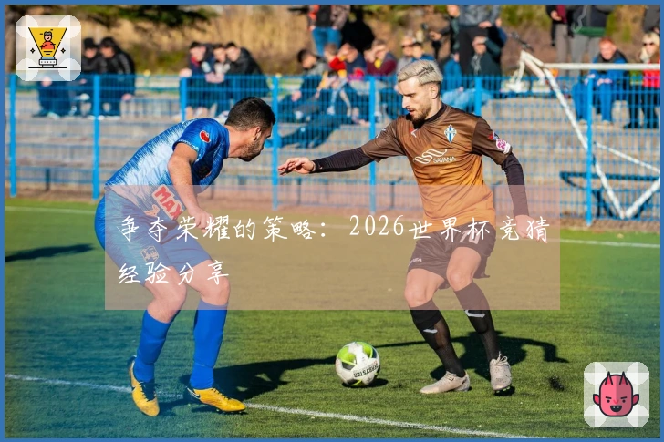 争夺荣耀的策略：2026世界杯竞猜经验分享