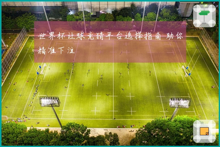 世界杯让球竞猜平台选择指南 助你精准下注